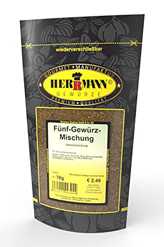 Fünf-Gewürz-Mischung Asien 70g Gewürzmischung von Herrmann Gewürze