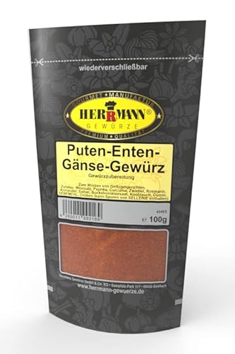 Herrmann Gewürze Puten-Enten-Gänsegewürz 100g Gewürzmischung von Herrmann Gewürze