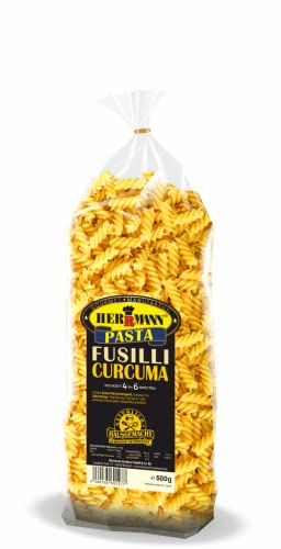 Herrmann Pasta Nudeln Fusilli Curcuma 500 g von Herrmann Gewürze