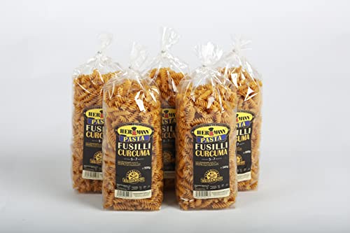 Herrmann Pasta Nudeln Fusilli Curcuma 5x 500 g von Herrmann Gewürze