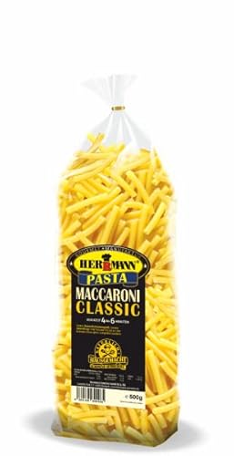 Herrmann Pasta Nudeln Macaroni Natur 500 g von Herrmann Gewürze