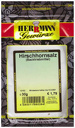 Hirschhornsalz Backmittel Herrmann Gewürze von Herrmann Gewürze