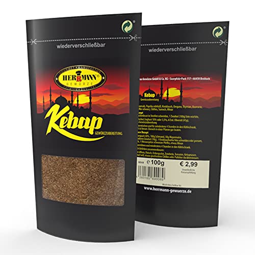 Kebap 100g Gewürzmischung von Herrmann Gewürze