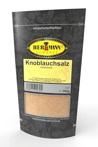 Knoblauchsalz 100g Gewürzmischung von Herrmann Gewürze