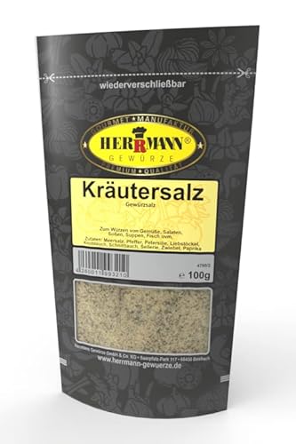 Kräutersalz Gewürz 100g Gewürzmischung von Herrmann Gewürze