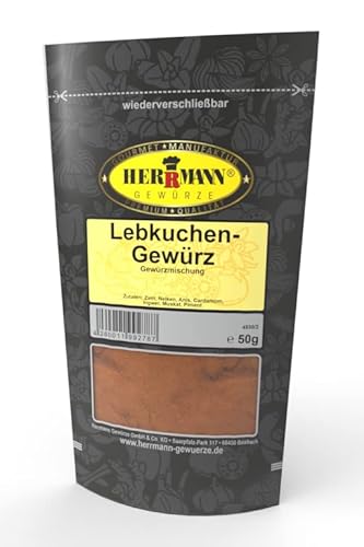 Lebkuchen Gewürz 50g Gewürzmischung von Herrmann Gewürze