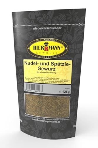 Herrmann Gewürze Nudel- und Spätzle-Gewürz 125g Gewürzmischung von Herrmann Gewürze