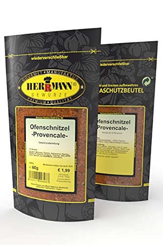 Ofenschnitzel - Provençale 60g Gewürzmischung von Herrmann Gewürze