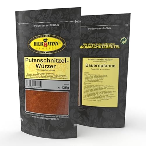 Putenschnitzel-Würzer 125g Gewürzmischung von Herrmann Gewürze