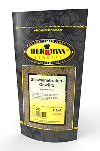 Schweinebraten-Gewürz 100g Gewürzmischung von Herrmann Gewürze