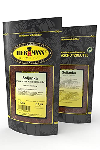 Herrmann Gewürze Soljanka (russisches Nationalgericht) 100g Gewürzmischung von Herrmann Gewürze