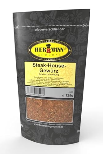 Steak-House-Gewürz 125g Gewürzmischung von Herrmann Gewürze