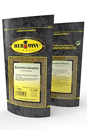 Herrmann Gewürze Zucchini-Gewürz 125g Gewürzmischung von Herrmann Gewürze