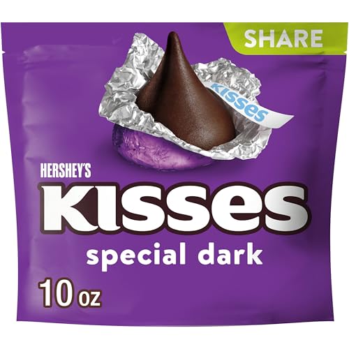 Mildly Sweet Chocolate Candy, Individually Wrapped, Gluten Free, 10 oz Share Pack Mildly Sweet Chocolate Candy, Individually Wrapped, Gluten Free, 10 oz Share Pack Mildly Sweet Chocolate Candy, Individually Wrapped, Gluten Free, 10 oz Share Pack von Hershey's Kisses