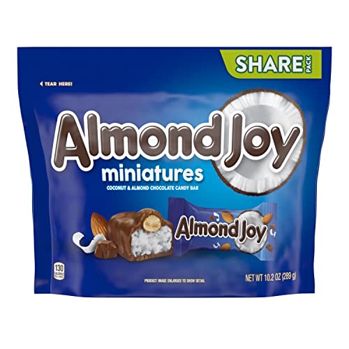 ALMOND JOY Chocolate Coconut Candy, Miniatures, 10.2 oz Bag von Hershey's