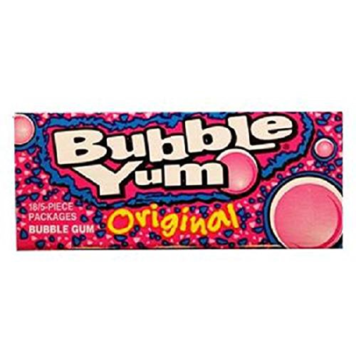 Bubble Yum Bubble Gum Original - 18 - 5 Stück Packungen [90 Stück] von Hershey's