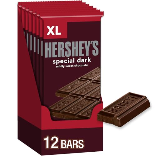 HERSHEY'S SPECIAL DARK Mildly Sweet Chocolate Bar (Extra Large, 4.25-Ounce Bars, Pack of 12) by Hershey's von Hershey's