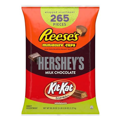 Halloween-Süßigkeiten-Sortiment, Schokoladen-Süßigkeiten von Hershey's