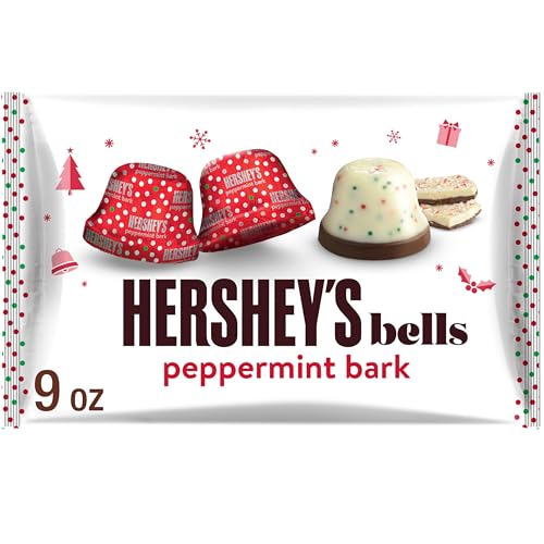 Hershey Kisses Peppermint Bark Bells**255g*Pfefferminz USA von Hershey's