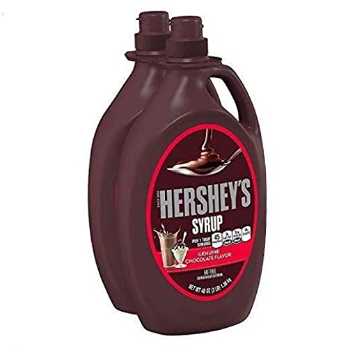 Hershey S 57-1,4 l Echter Schokoladengeschmack Sirup, 2,7 l von Hershey's