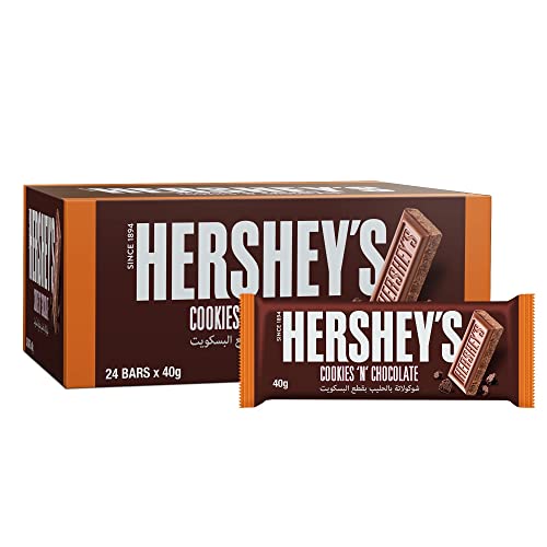 Hershey's Cookies 'N' Chocolate 40g -Pack of 24 von Hershey's