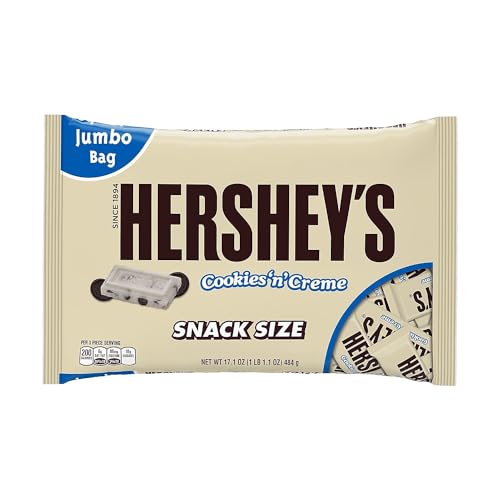 Hershey's Cookies 'n' Creme Snack Größe Riegel 485 ml Beutel von Hershey's