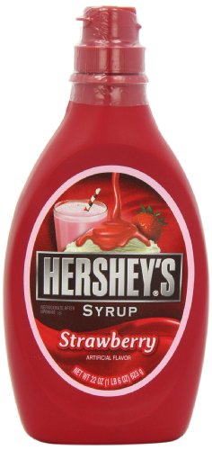 Hershey's Genuine Strawberry Syrup, 3er Pack (3 x 623 g Flasche) von Hershey's