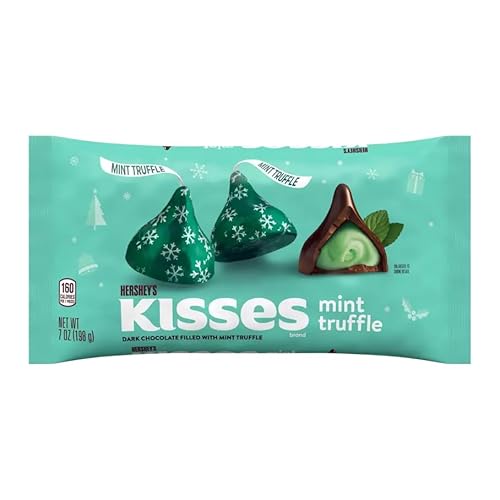 Hershey's Kisses Mint Trüffel Candy 198g von Hershey's