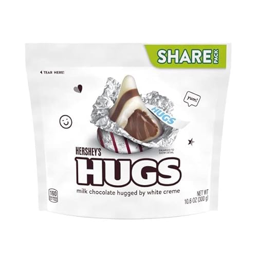 Hersheys Hugs Familiengröße, 306 g (amerikanisches Produkt) von Hershey's