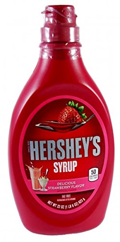 Hersheys Syrup Strawberry (Erdbeer Sirup) 623 ml von Hershey's