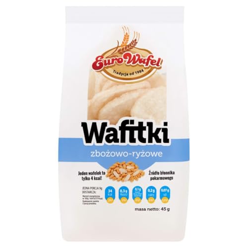 EuroWafel Getreide-Reiswaffeln///Wafitki zbzowo-ryzowe 45g von Hersteller