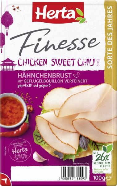 Herta Finesse Hähnchenbrust Chicken Sweet Chili Style von Herta