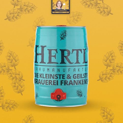 Hertl | Mutti's Sonnenschein Helles im 5L Fass | Fränkisches Biergenuss für Zuhause von Hertl