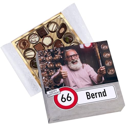 Herz & Heim® Mini Pralinées in personalisierter Verpackung zum Geburtstag (Foto, Volle Größe) von Herz & Heim