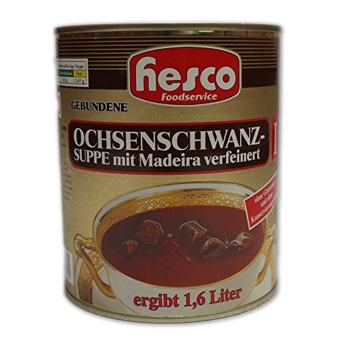 Hesco - Gebundene Ochsenschwanz-Suppe Extra - 800ml von Hesco