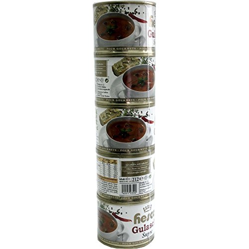 Hesco Ungarische Gulaschsuppendosen (5x212ml Dosen) von Hesco