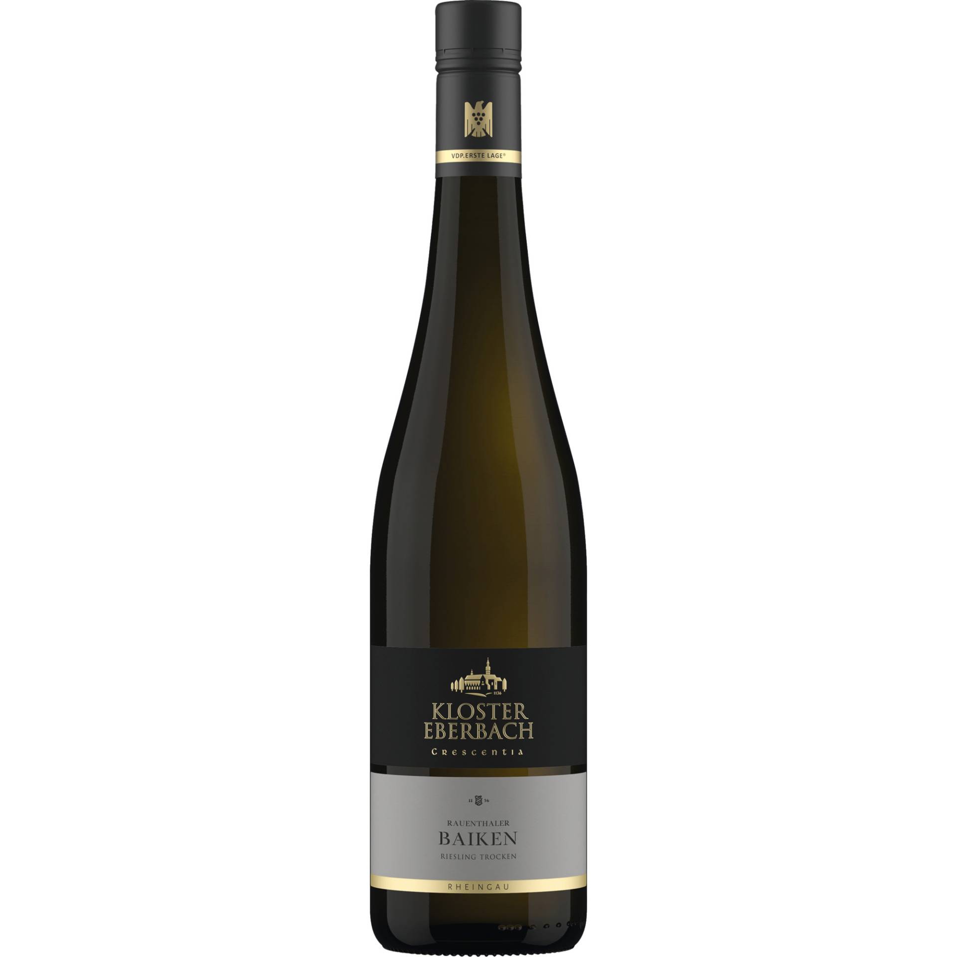 Rauenthaler Baiken Crescentia  Riesling, Trocken, Rheingau, Rheingau, 2023, Weißwein von Hessische Staatsweingüter GmbH Kloster Eberbach,65346,Eltville am Rhein,Deutschland