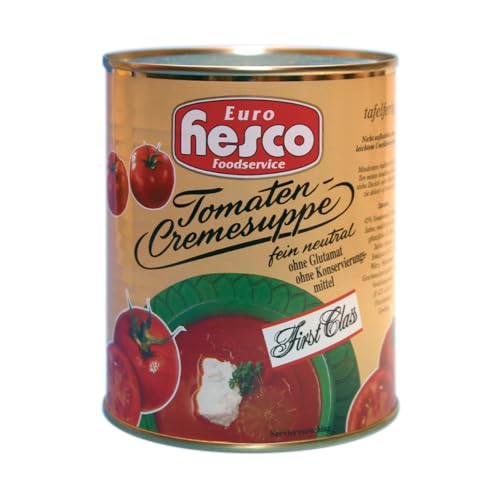 hesco Tomatencremesuppe First Class fein neutral verzehrfertig 850ml von Hessler