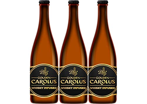 Gouden Carolus van de Keizer Whiskey Infused Bier Paket mit 3 Bieren von Het Anker Guido Gezellelaan 49 280 Mechelen BE