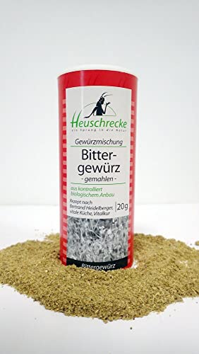 HEUSCHRECKE Bio Bittergewürz, Bertrand Heidelberger, gemahlen (2 x 20 gr) von Heuschrecke