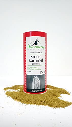 HEUSCHRECKE Bio Kreuzkümmel, Cumin, gemahlen (1 x 30 gr) von Heuschrecke