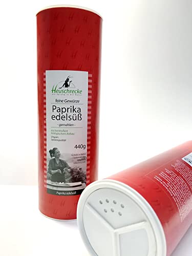 HEUSCHRECKE Bio Paprika edelsüß, Gastro, Spitzenqualität (2 x 440 gr) von Heuschrecke