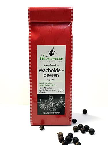 HEUSCHRECKE Bio Wacholderbeeren (2 x 30 gr) von Heuschrecke