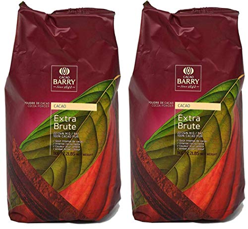 Cacao Barry Kakaopulver 100% Kakao Extra Brute, 1,0 kg, Schokolade ( Wo ) von Heywood