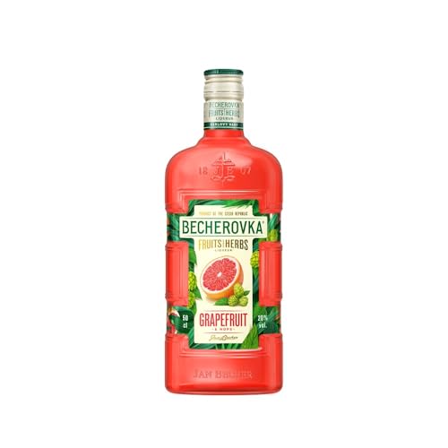 Becherovka Grapefruit und Hopfen - Krauterlikor - 500ml von Hi Life Living Nature