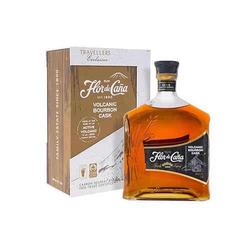 FLOR DE CANA RUM Volcanic Bourbon Cask - Nicaragua - 1000ml - BOX von Hi Life Living Nature