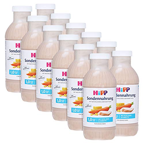 HIPP Sondennahrung Pute Mais & Karotte Kunstst.Fl. 12x500 Milliliter von HiPP