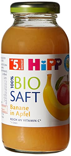 HiPP Banane-Apfel Bio, 6er Pack (6 x 200 ml) von HiPP