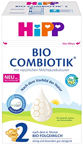 HiPP Bio Milchnahrung, 2 BIO Combiotik, Folgemilch, 600g von HiPP