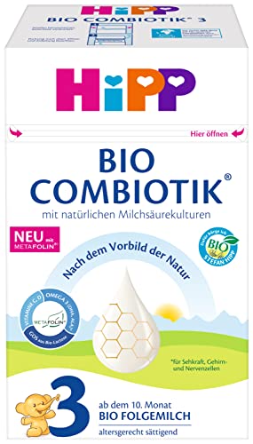 HiPP Bio Milchnahrung, 3 Bio Combiotik, Folgemilch, 600g von HiPP